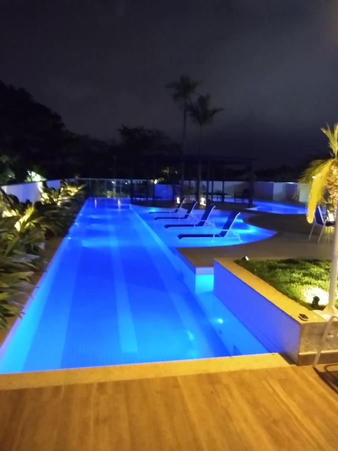 Apartamento Enseada Guaruja Bagian luar foto